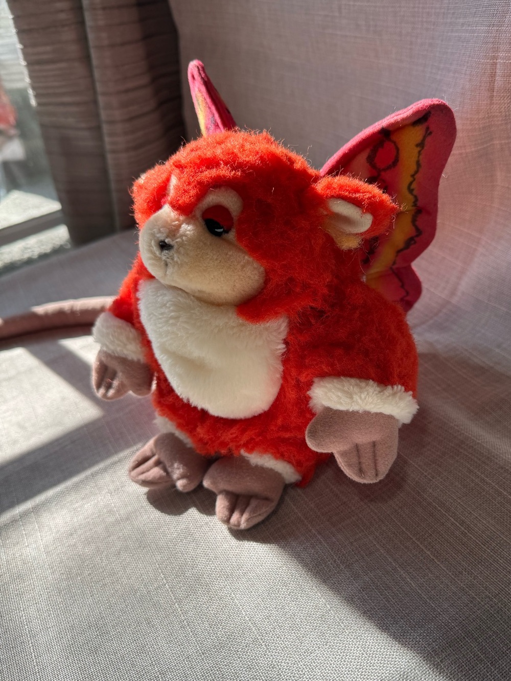 Vintage 1986 Disney Parks Fuzzball Winged Monkey Captain EO Michael Jackson - Picture 4 of 16